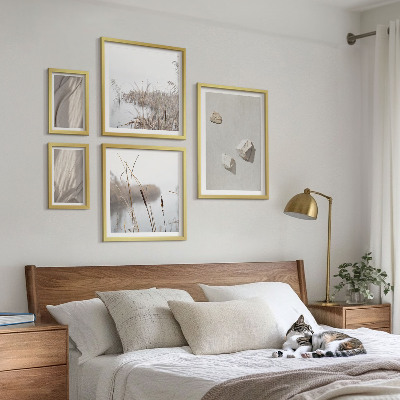 Bildergalerie-set für die wand Nahaufnahmen der Struktur im Boho-Stil