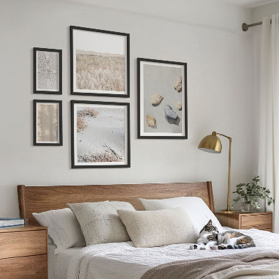Modernes wandbilder-set Boho-Naturtexturen