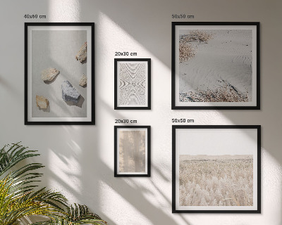 Modernes wandbilder-set Boho-Naturtexturen