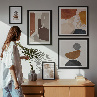 Bildergalerie-set für die wand Abstrakte Malerei Dekorationen