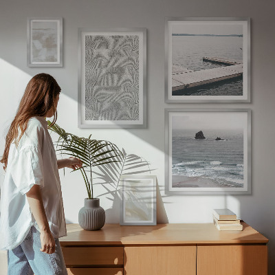 Modernes wandbilder-set Abstraktes Design, moderne Texturen