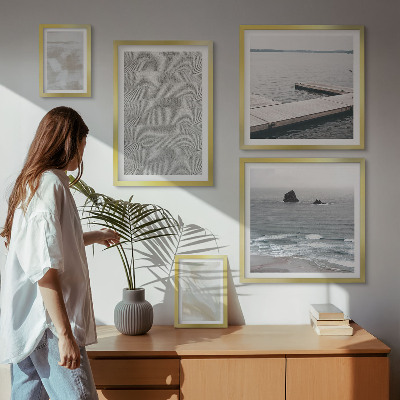 Modernes wandbilder-set Abstraktes Design, moderne Texturen