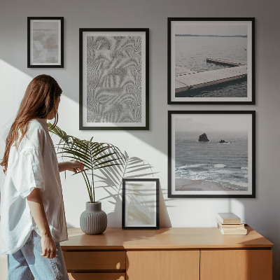 Modernes wandbilder-set Abstraktes Design, moderne Texturen