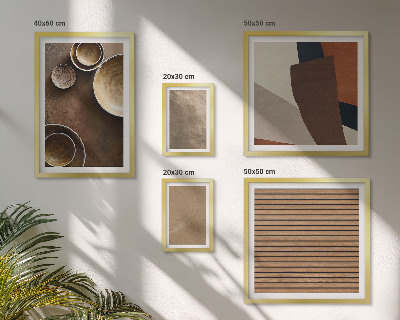 Bildergalerie-set für die wand Minimalistische Steinstrukturen