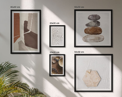 Bilderset fürs sofa Texturen der modernen Kunst