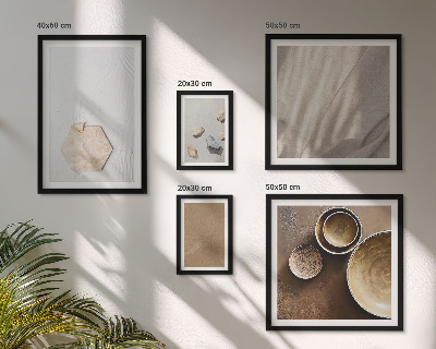 Modernes wandbilder-set Minimalistische Texturen warm