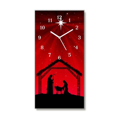 Glasuhr Stern-Weihnachtsferien