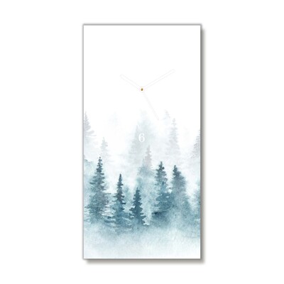 Glasuhr Wald Weihnachtsbaum Weihnachtsschnee