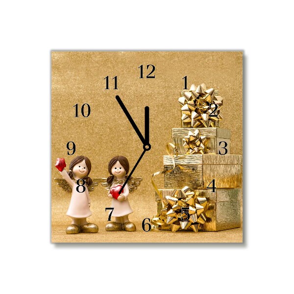 Glasuhr Quadrat Heilige Engel Weihnachtsgeschenke