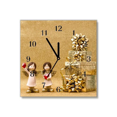 Glasuhr Quadrat Heilige Engel Weihnachtsgeschenke