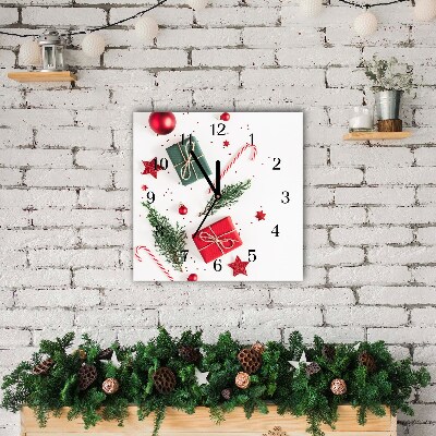 Glasuhr Quadrat Weihnachten Weihnachtsgeschenk Confectionery