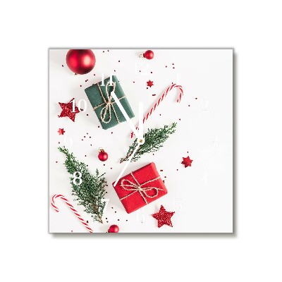 Glasuhr Quadrat Weihnachten Weihnachtsgeschenk Confectionery