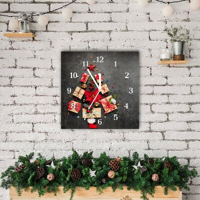 Glasuhr Quadrat Abstraction Weihnachtsgeschenke