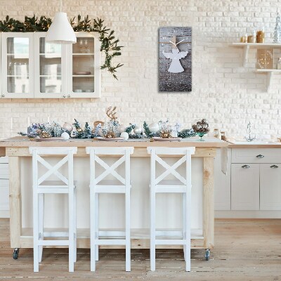 Glasuhr Vertikal Heiliger Engel Winter-