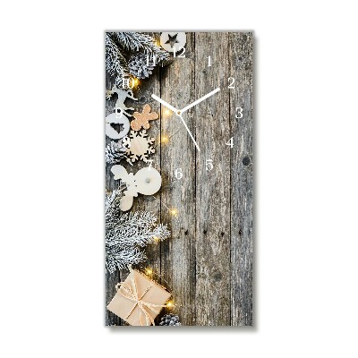Glasuhr Vertikal Weihnachtsbaum-Dekoration Weihnachtsgeschenke