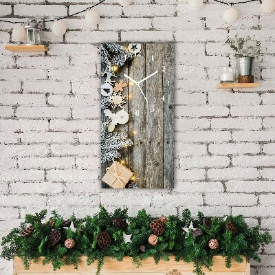 Glasuhr Vertikal Weihnachtsbaum-Dekoration Weihnachtsgeschenke