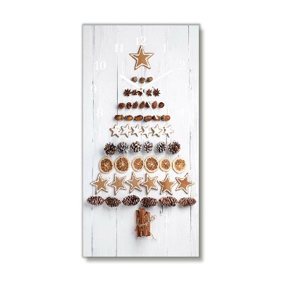 Glasuhr Vertikal Lebkuchen Christbaumschmuck