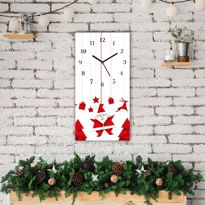 Glasuhr Vertikal Heiliger Vater Weihnachtsgeschenke