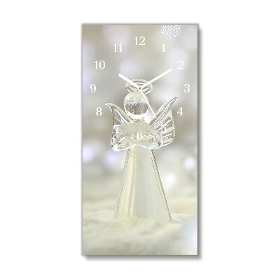 Glasuhr Vertikal Heiliger Engel Glass Ornament