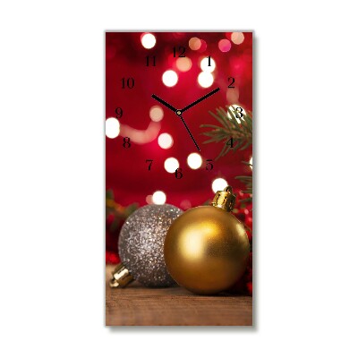 Glasuhr Vertikal Weihnachtsbaumkugeln Weihnachtsschmuck