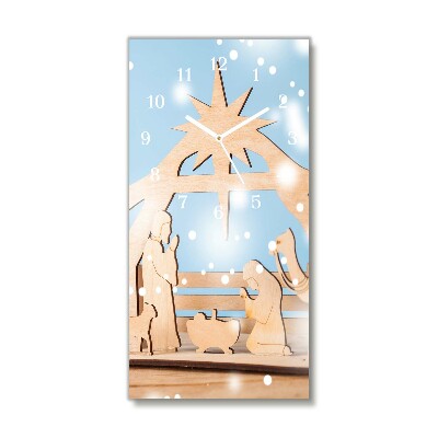 Glasuhr Vertikal Stabiles Weihnachten Winter