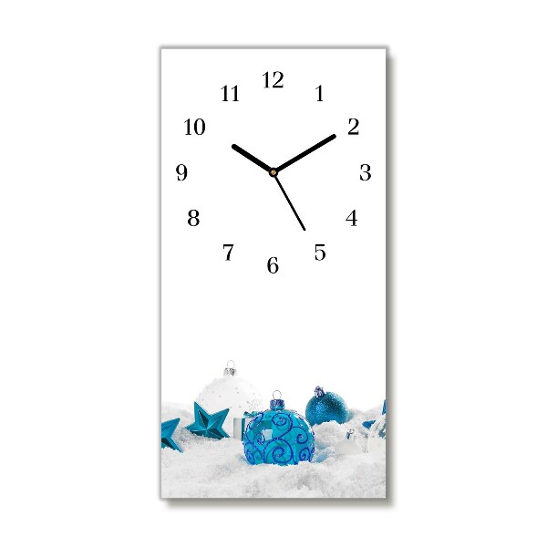 Glasuhr Vertikal Schneekugeln Weihnachtsschmuck