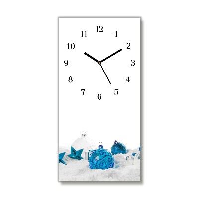 Glasuhr Vertikal Schneekugeln Weihnachtsschmuck
