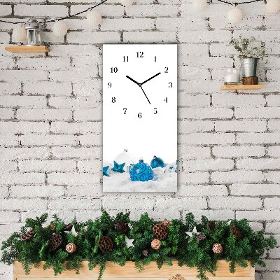 Glasuhr Vertikal Schneekugeln Weihnachtsschmuck