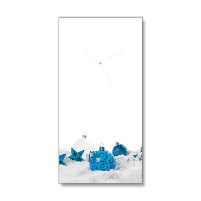 Glasuhr Vertikal Schneekugeln Weihnachtsschmuck