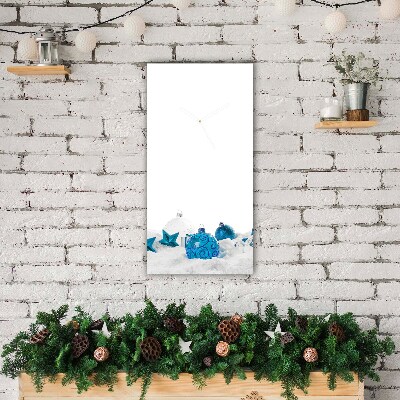 Glasuhr Vertikal Schneekugeln Weihnachtsschmuck