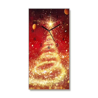 Glasuhr Vertikal Abstraktion Weihnachtsferien Winter