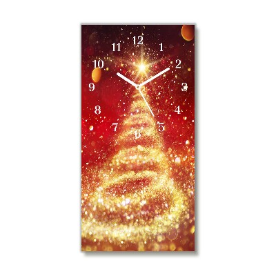 Glasuhr Vertikal Abstraktion Weihnachtsferien Winter
