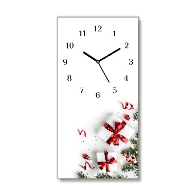 Glasuhr Vertikal Heilige Weihnachtsgeschenke Reisig