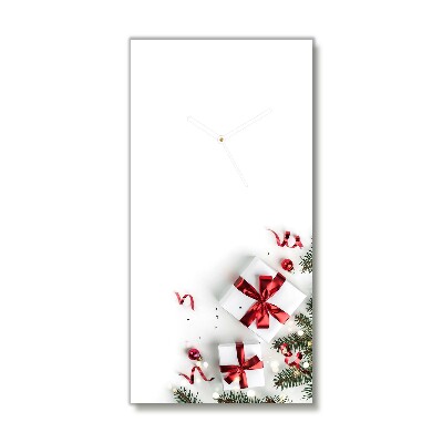 Glasuhr Vertikal Heilige Weihnachtsgeschenke Reisig