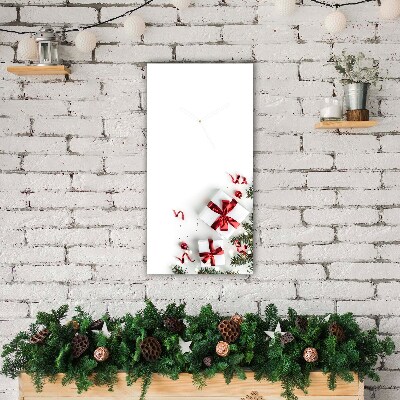 Glasuhr Vertikal Heilige Weihnachtsgeschenke Reisig