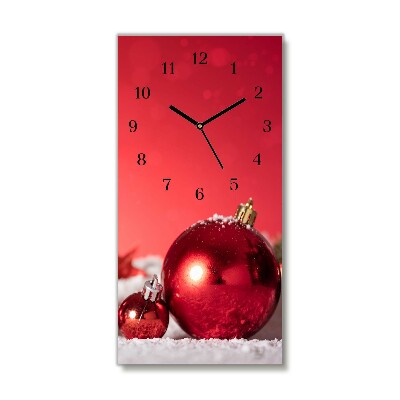 Glasuhr Vertikal Weihnachtsgeschenk Weihnachtsschnee