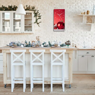 Glasuhr Vertikal Weihnachtsgeschenk Weihnachtsschnee