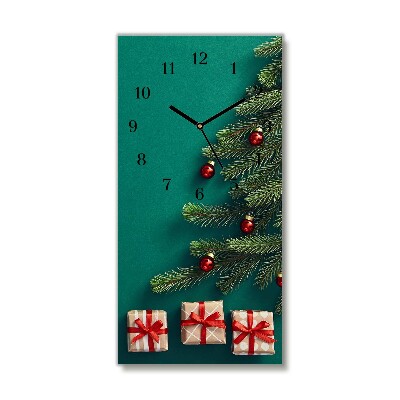 Glasuhr Vertikal Winterurlaub Weihnachtsgeschenke