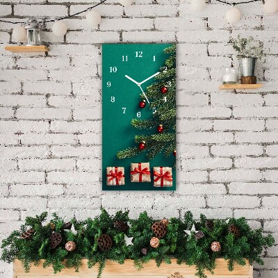 Glasuhr Vertikal Winterurlaub Weihnachtsgeschenke