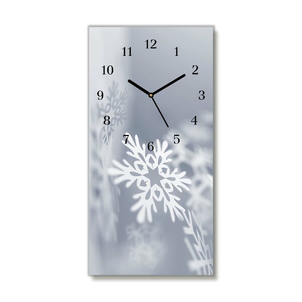 Glasuhr Vertikal Snowflake Weihnachtsdekoration