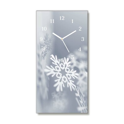 Glasuhr Vertikal Snowflake Weihnachtsdekoration