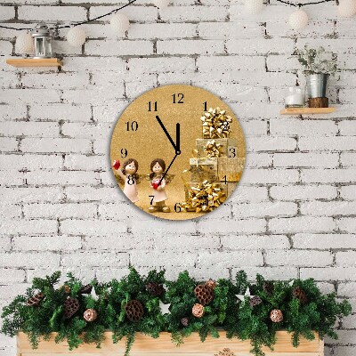 Glasuhr Runden Heilige Engel Weihnachtsgeschenke