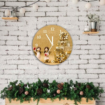 Glasuhr Runden Heilige Engel Weihnachtsgeschenke