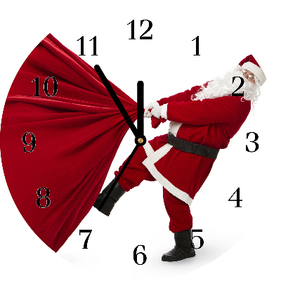 Glasuhr Runden Heiliger Vater Weihnachtsgeschenke