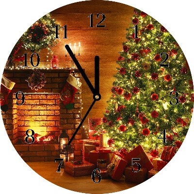 Glasuhr Runden Weihnachten Kamin Weihnachtsgeschenk