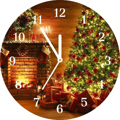 Glasuhr Runden Weihnachten Kamin Weihnachtsgeschenk