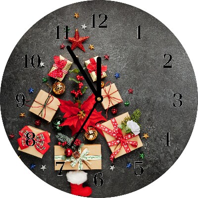 Glasuhr Runden Abstraction Weihnachtsgeschenke