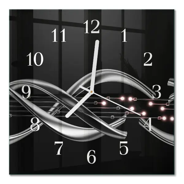 Moderne wanduhr quadratisch Abstraktion