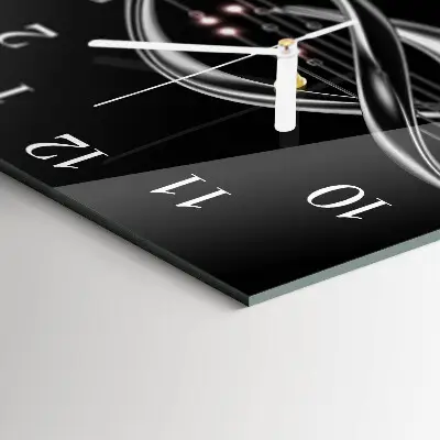 Moderne wanduhr quadratisch Abstraktion