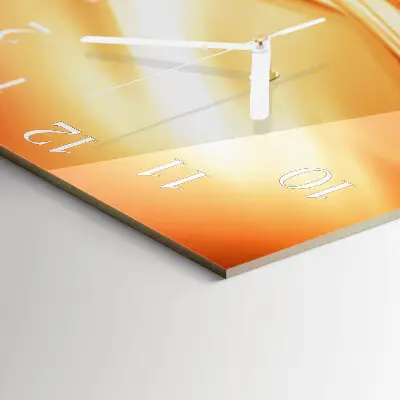 Quadratische wanduhr Abstraktion